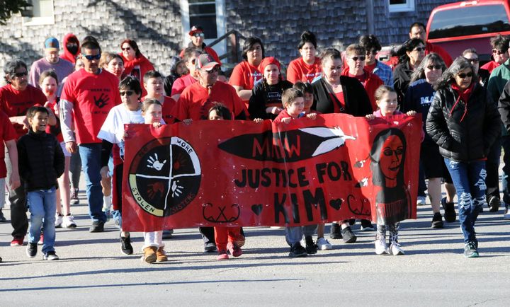 A WALK for the Missing and Murdered Indigenous Women (MMIW) movement was held on May 5 at Sipayik, where the pain from Kimberly Neptune's murder just over a year ago is still keenly felt. Se