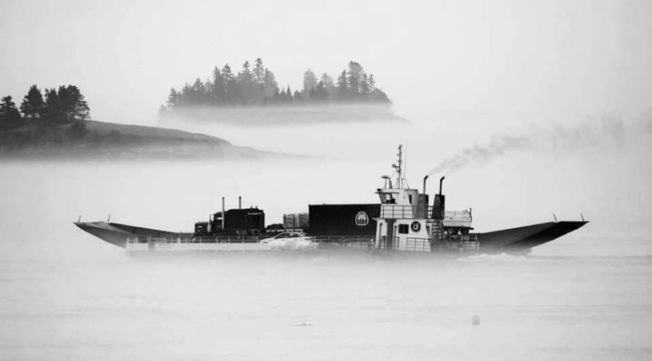 FERRYING THROUGH THE FOG