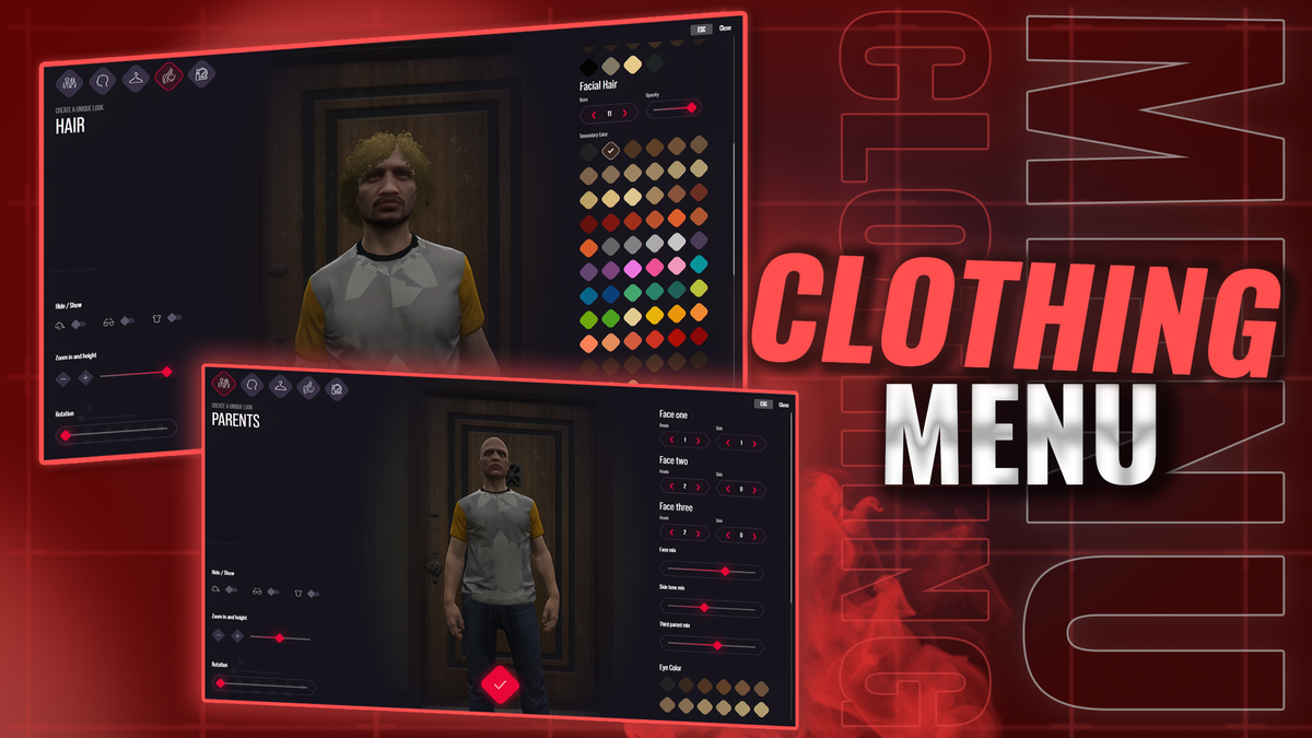 New HTN+ Script Release - Custom Clothing Menu