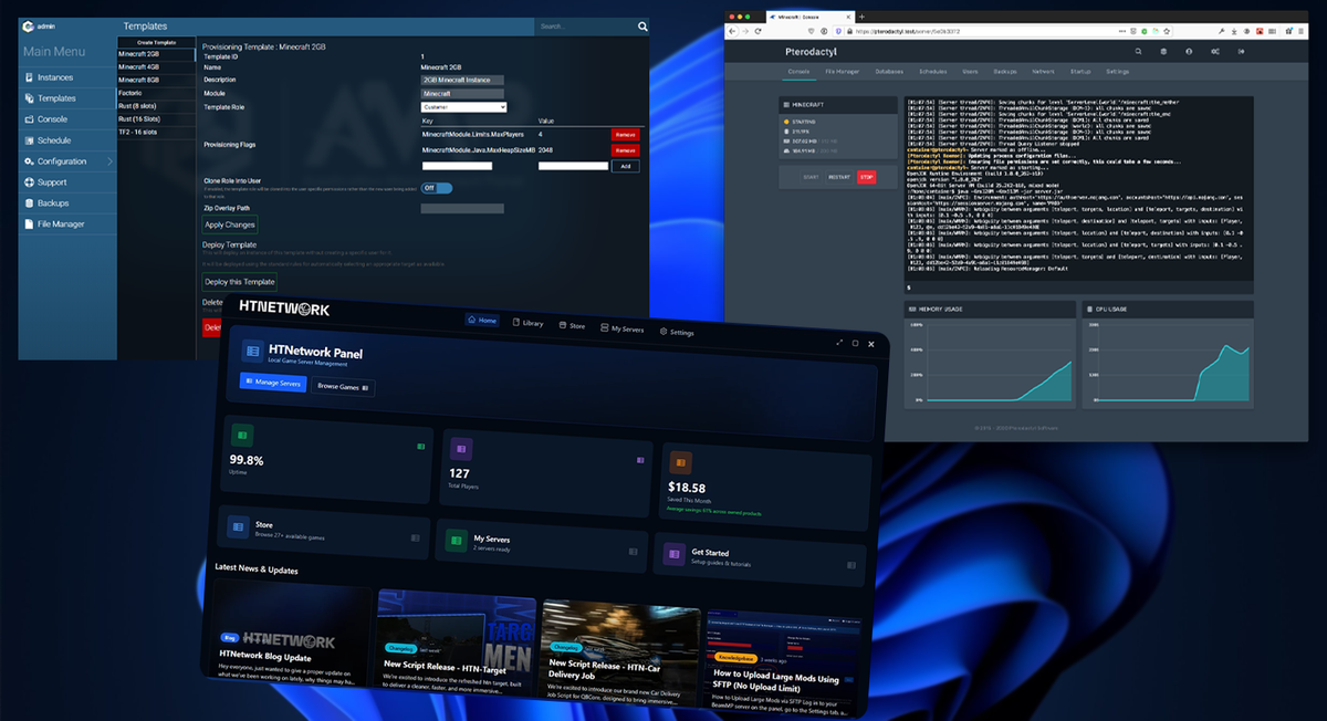 What is the best way to host game servers locally?