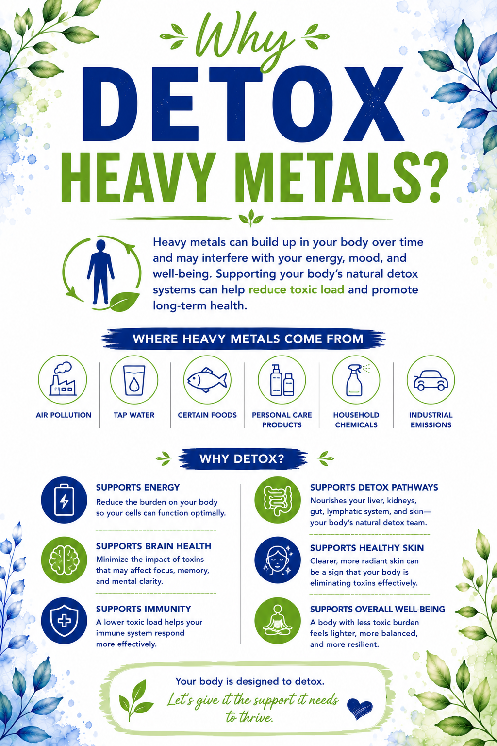 Why Detox Heavy Metals?