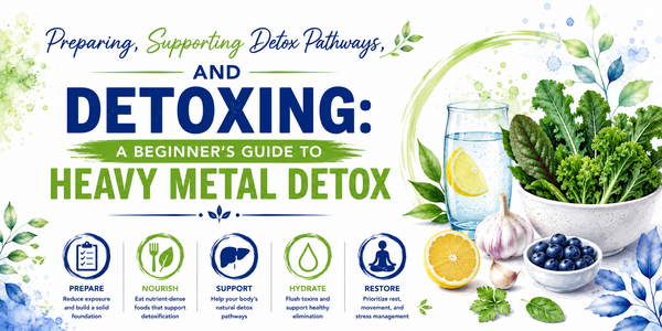 Preparing, Supporting Detox Pathways, and Detoxing: A Beginner's Guide to Heavy Metal Detox