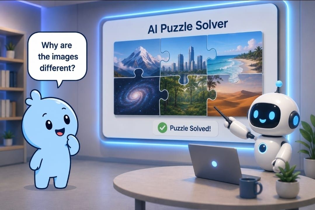 The Blue Blob and the Helpful Answer