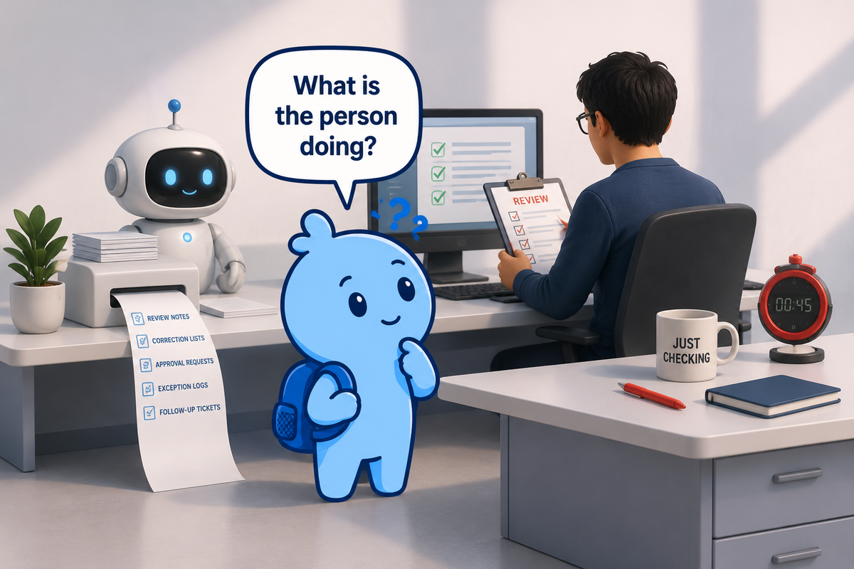 ChThe Blue Blob and the Robot Babysitter