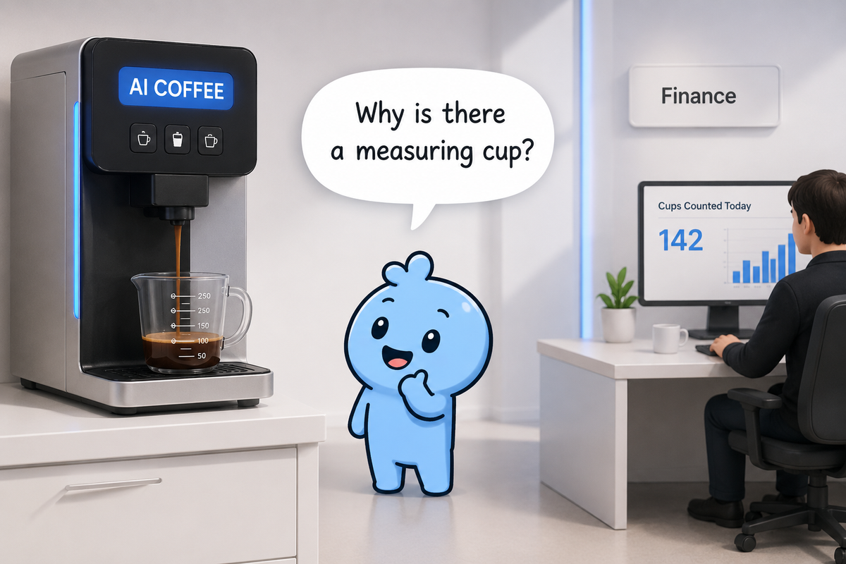 Chaos: The Blue Blob and the Measuring Cup