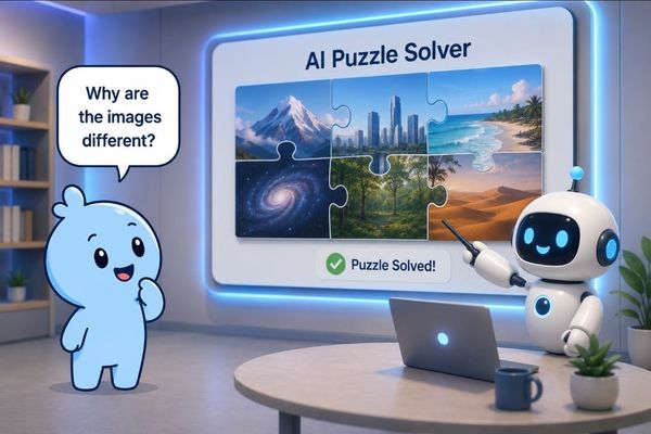 The Blue Blob and the Helpful Answer