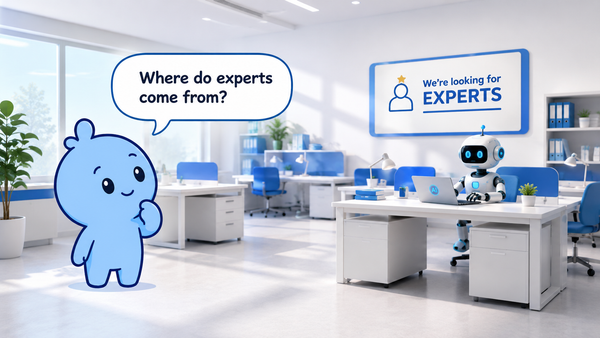 The Blue Blob and the Expert Factory