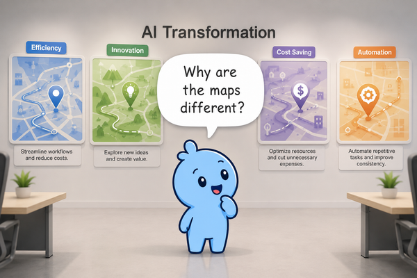 Chaos: The Blue Blob and the Different Maps