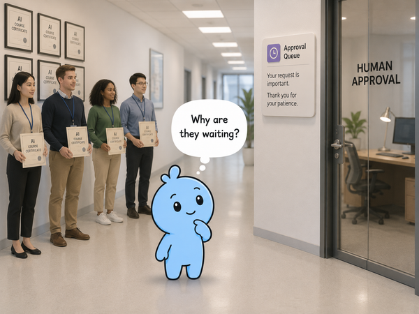 The Blue Blob and the Classroom Door