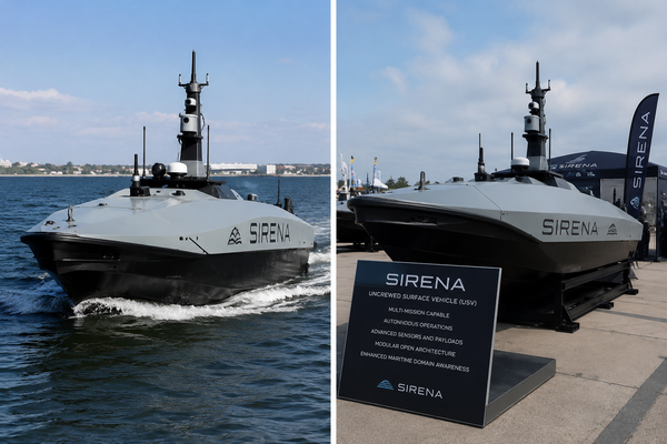 Sirena Uncrewed Surface Vehicle (USV): The Future of Autonomous Naval Warfare