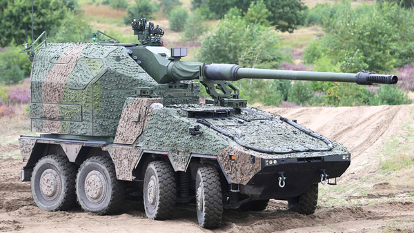 Rheinmetall to Supply 72 Remote-Controlled 155 mm L/52 Weapon Systems for the British Army's RCH 155 Howitzers