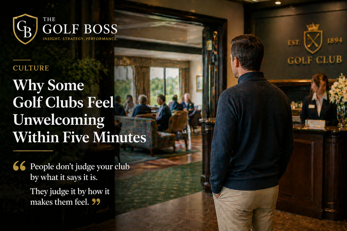 Why Some Golf Clubs Feel Unwelcoming Within Five Minutes