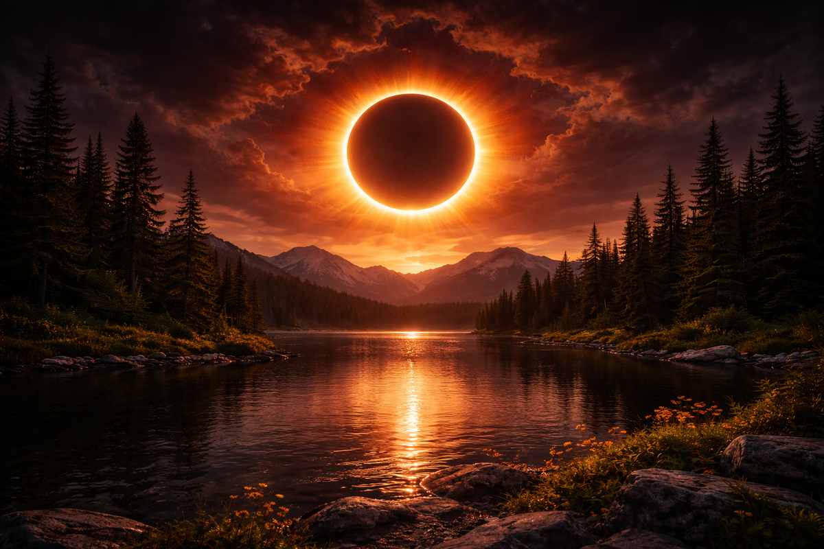 CHECKPOINT: Eclipsa de Soare la 28 grade Vărsător (17 februarie 2026)