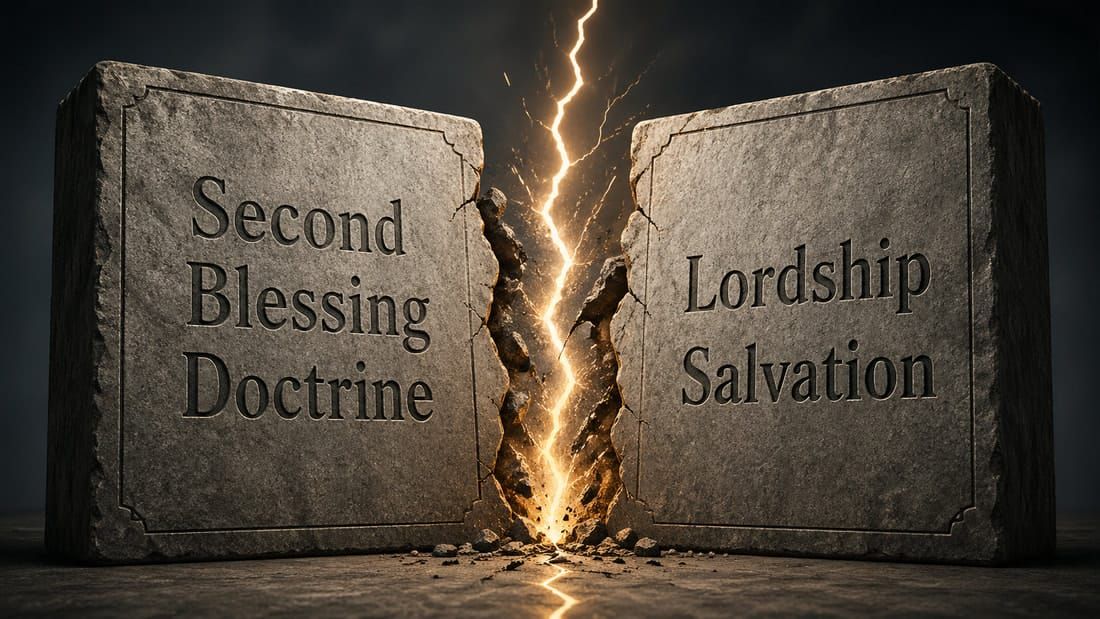 The Second Blessing Conflicts with the Gospel in the Area of Lordship Salvation