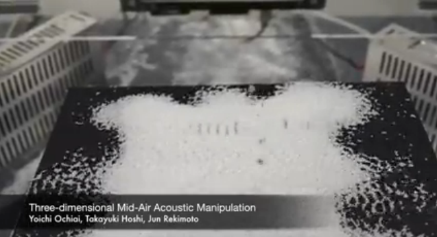 The Beauty of Acoustic Levitation (Video)