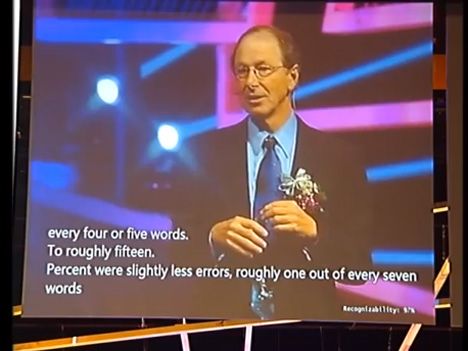 Microsoft Demonstrates Speech Recognition Breakthrough for the Spoken, Translated Word