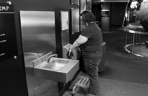 Why Super Fast Hand Dryers Exclude People From Public Spaces