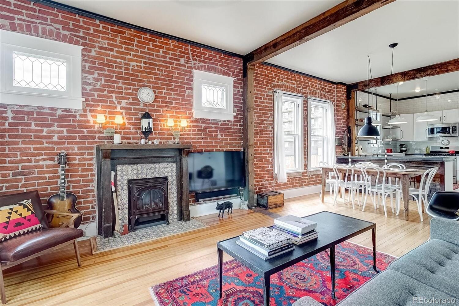 Comfortable Living Room in Kindred Member's Home in Denver