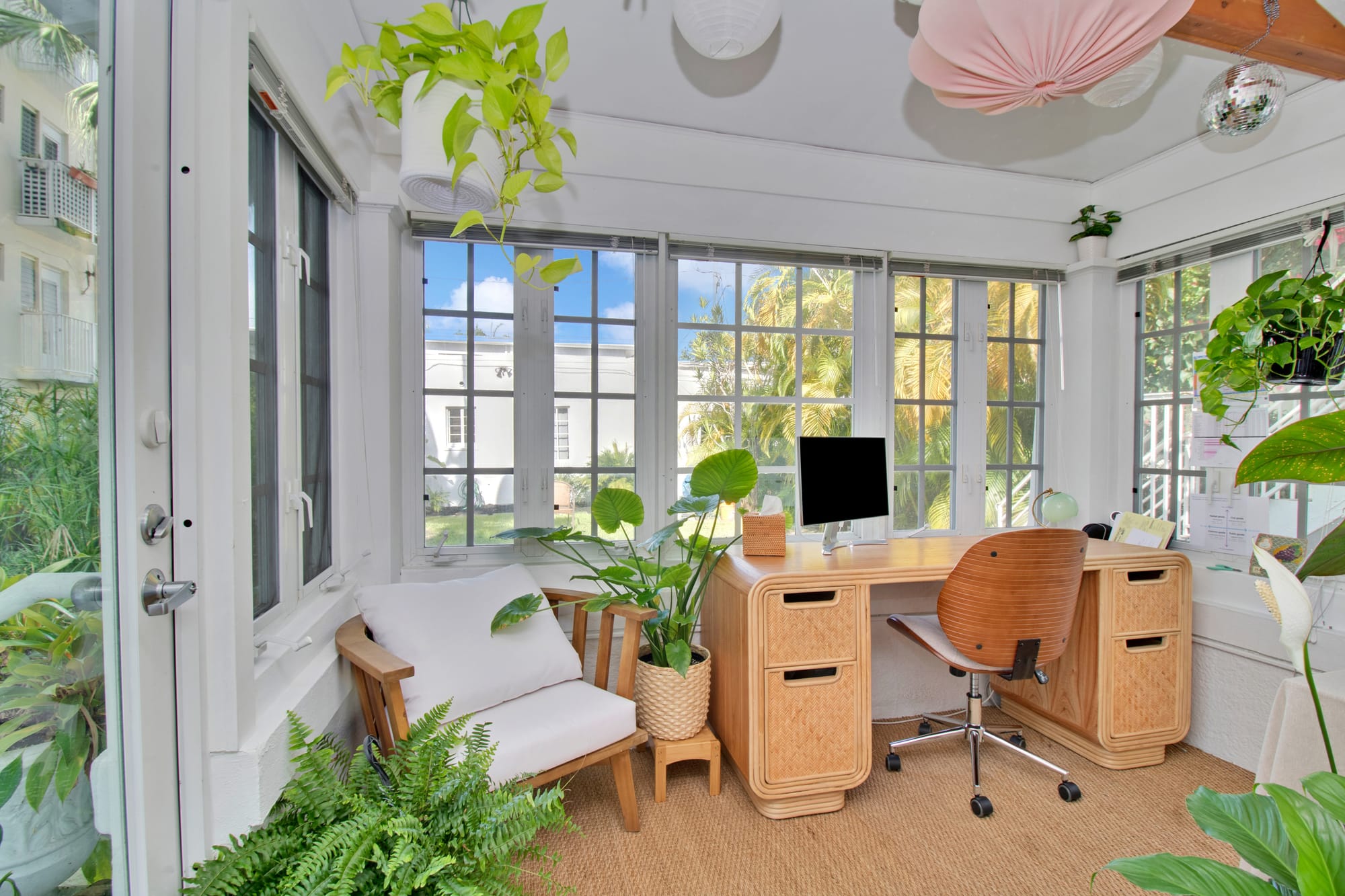 Kindred Member's Home Office in Miami, Florida