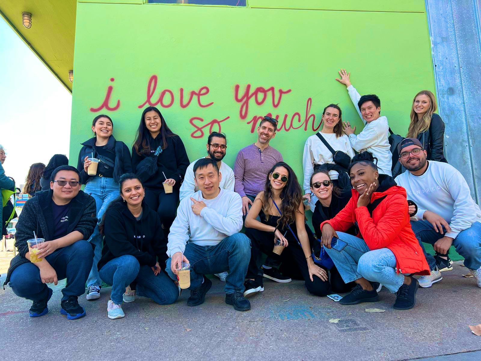 Kindred team at Austin offsite