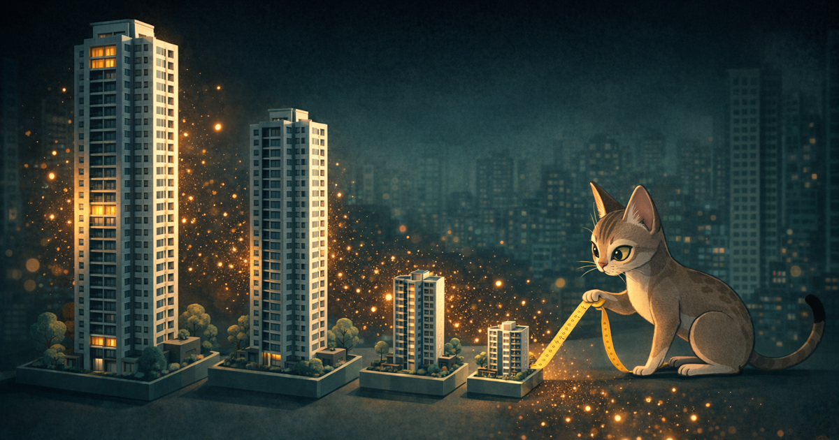 Atlas filters noisy quarterly private condo PSF movement from real resale signal.