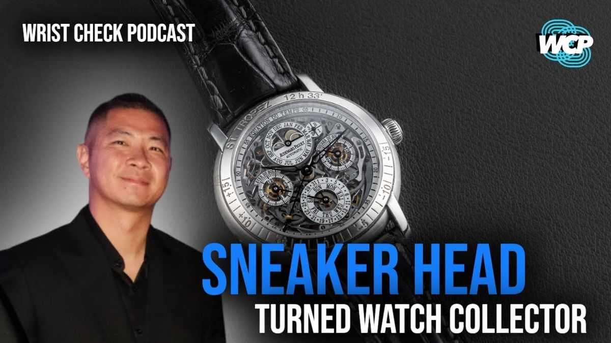 Sneaker Head Turned Watch Collector w/ Rome