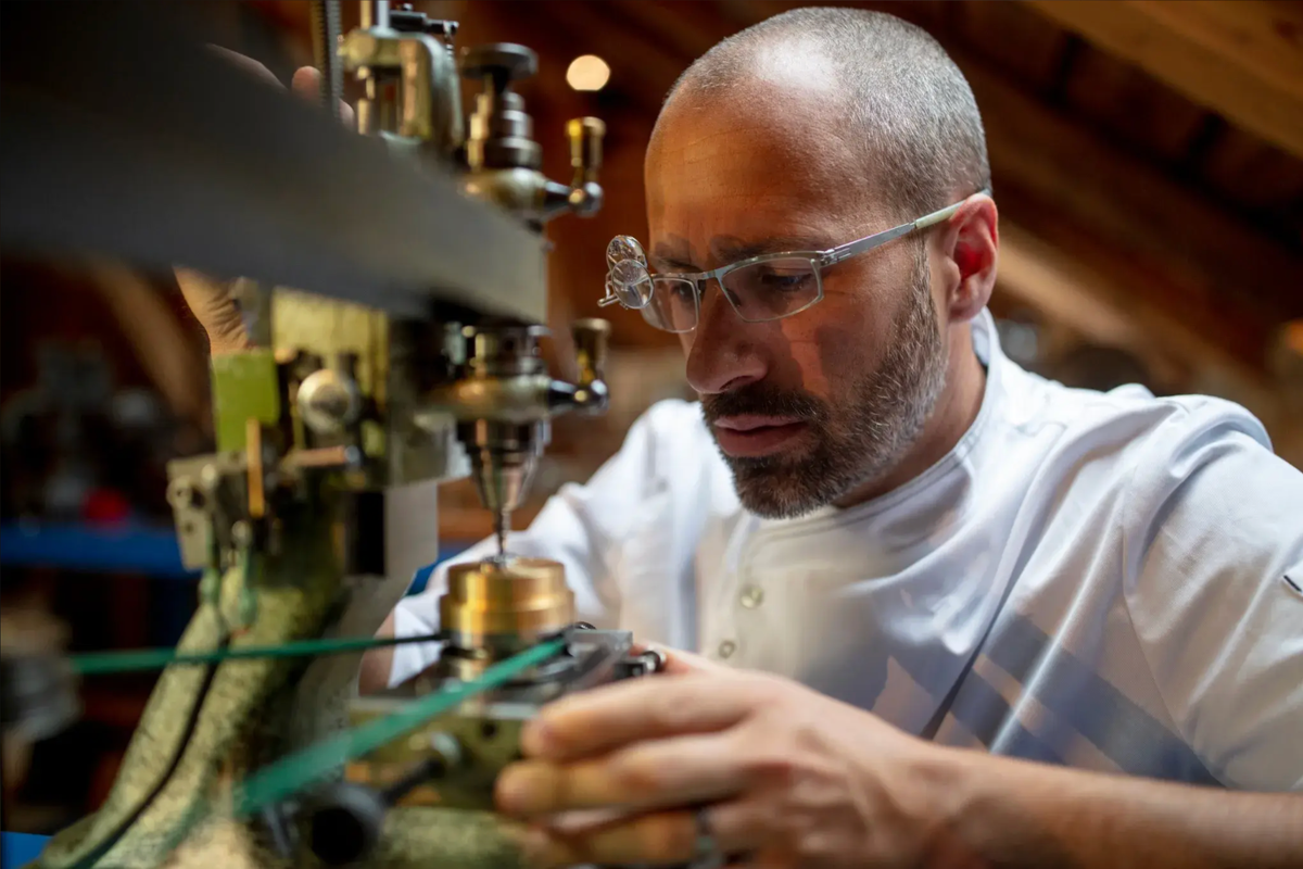 The Swiss Watchmaker Who Treats Heritage Like a Design Tool