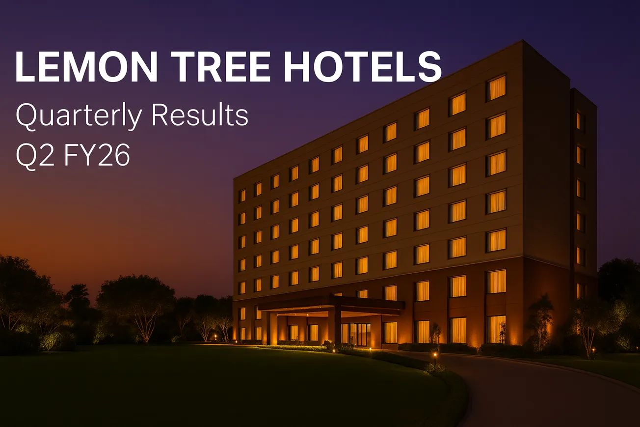 Lemon Tree Delivers Its Strongest Q2 Ever, Though Growth Momentum Moderates