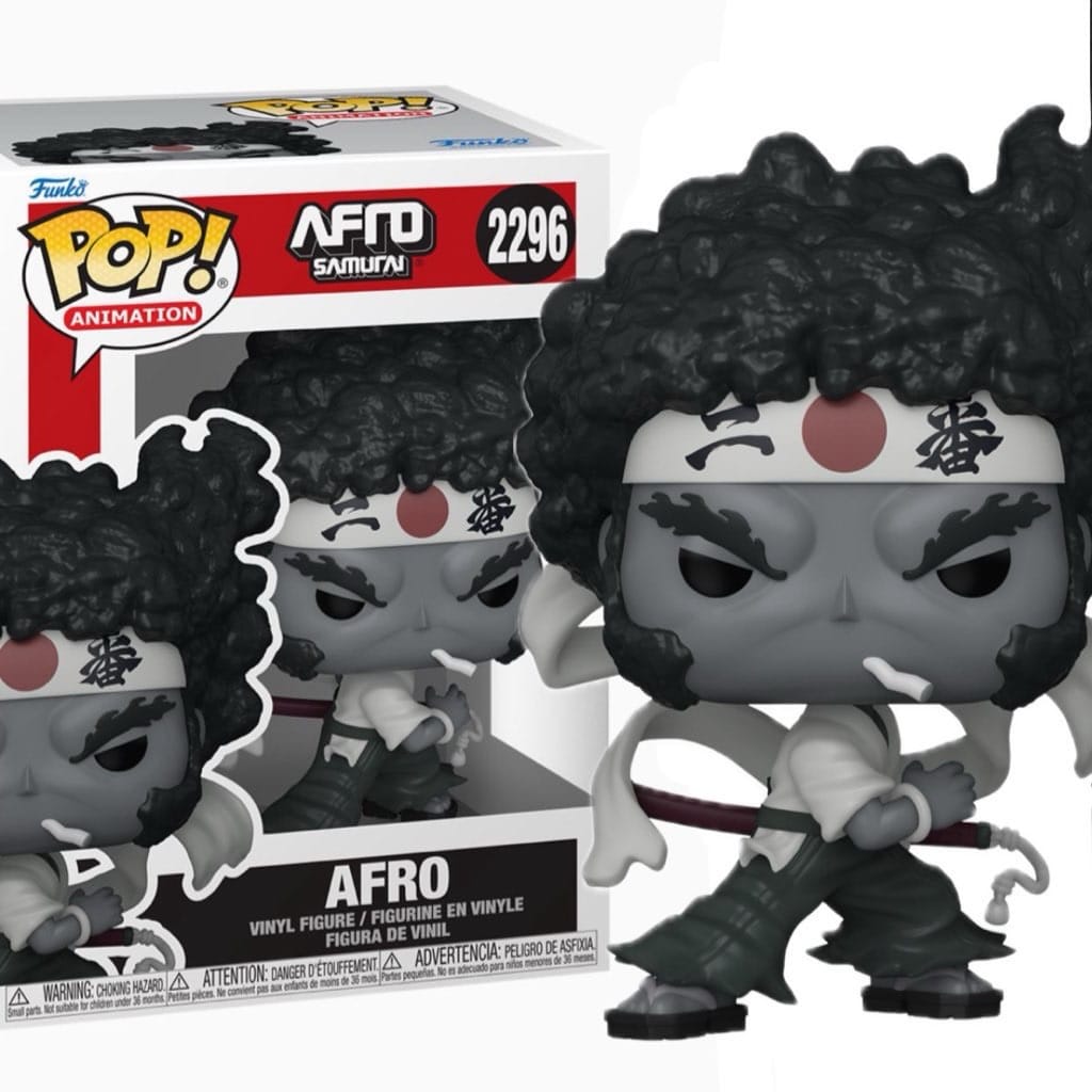 Just dropped: Afro Samurai Funko Pop!