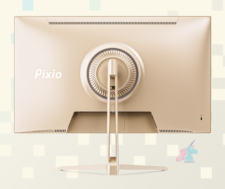 Pixio Goes Glam: When its Metallic Pink Gold & Champagne Gold Monitors Will Drop