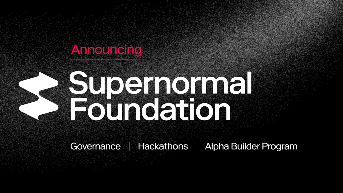Introducing the Supernormal Foundation: Accelerating Bitcoin for Everyday Finance