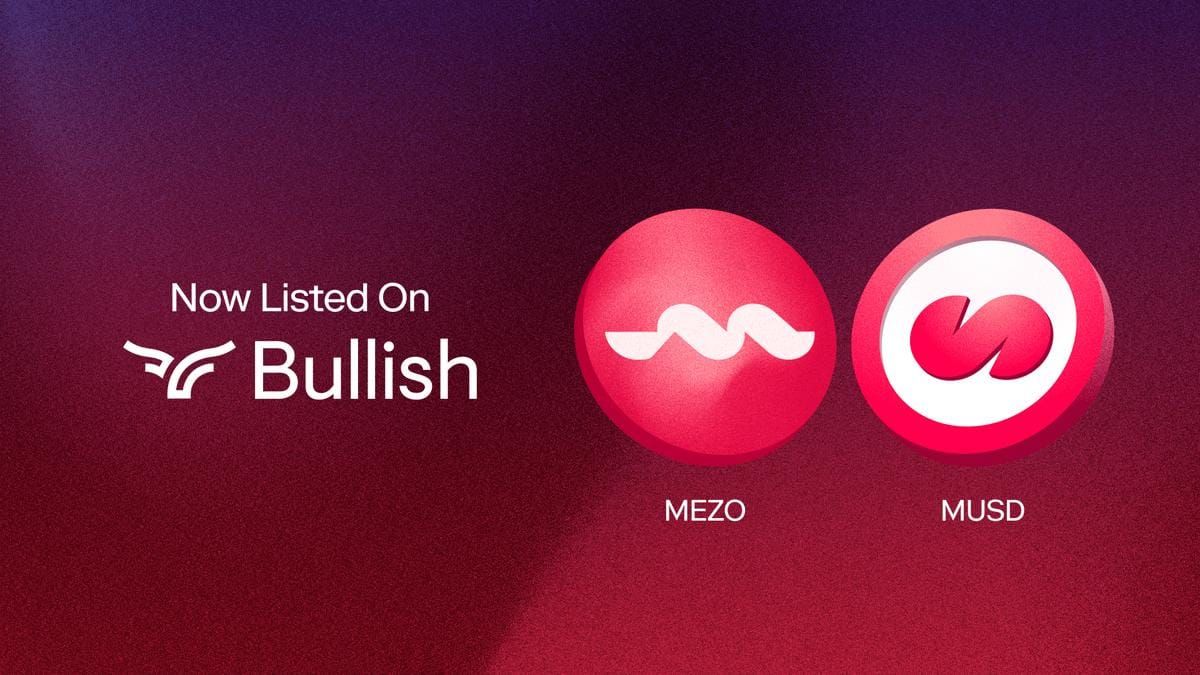 MEZO and MUSD Are Live on Bullish Exchange