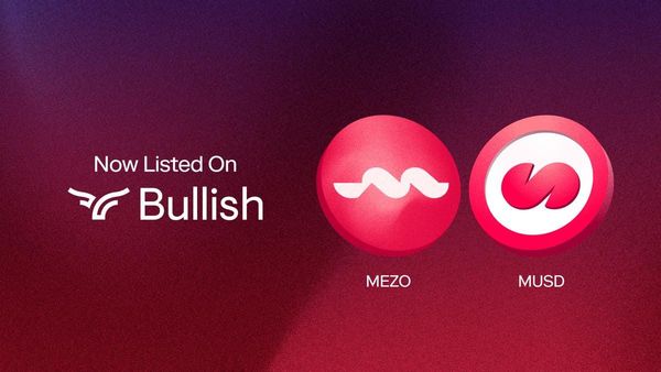 MEZO and MUSD Are Live on Bullish Exchange