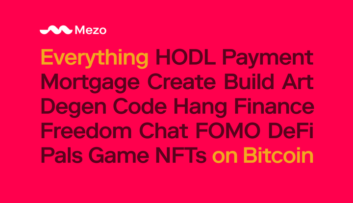 Introducing Mezo
