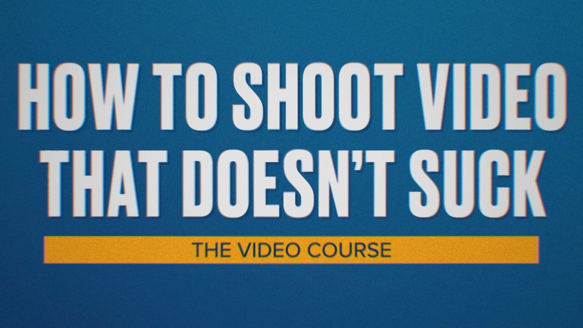 Opening graphic from the Video Course