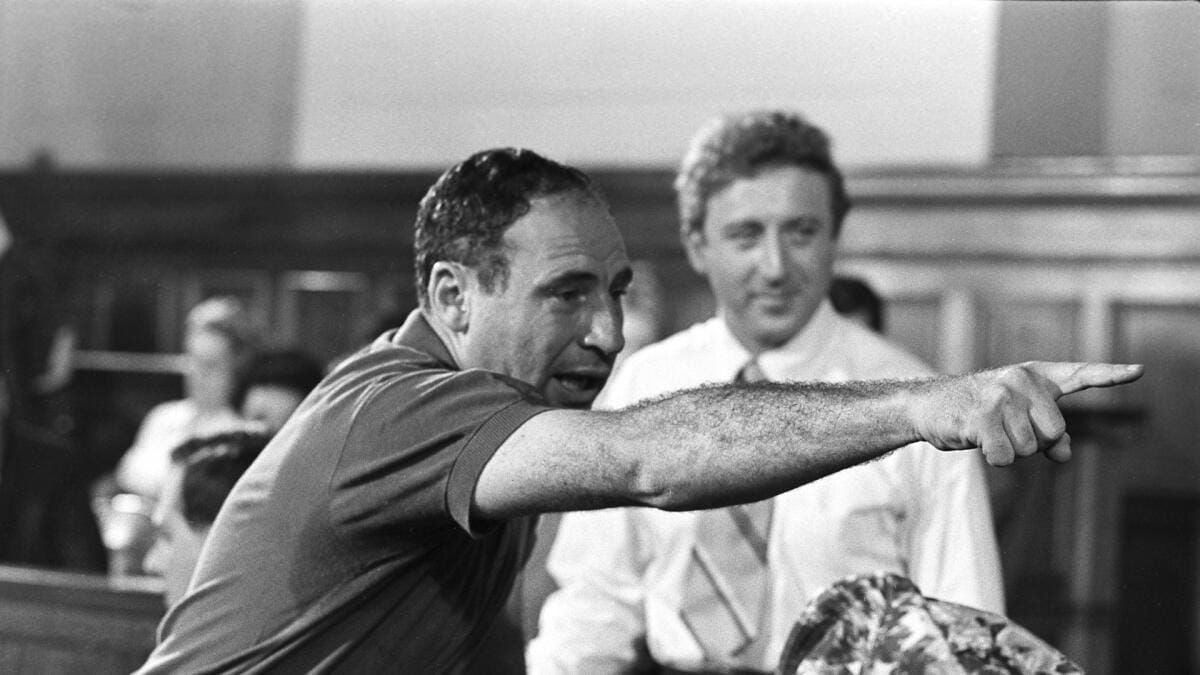 Mel Brooks and Gene Wilder