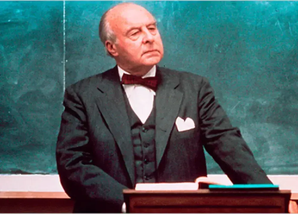 John Houseman in Paper Chase