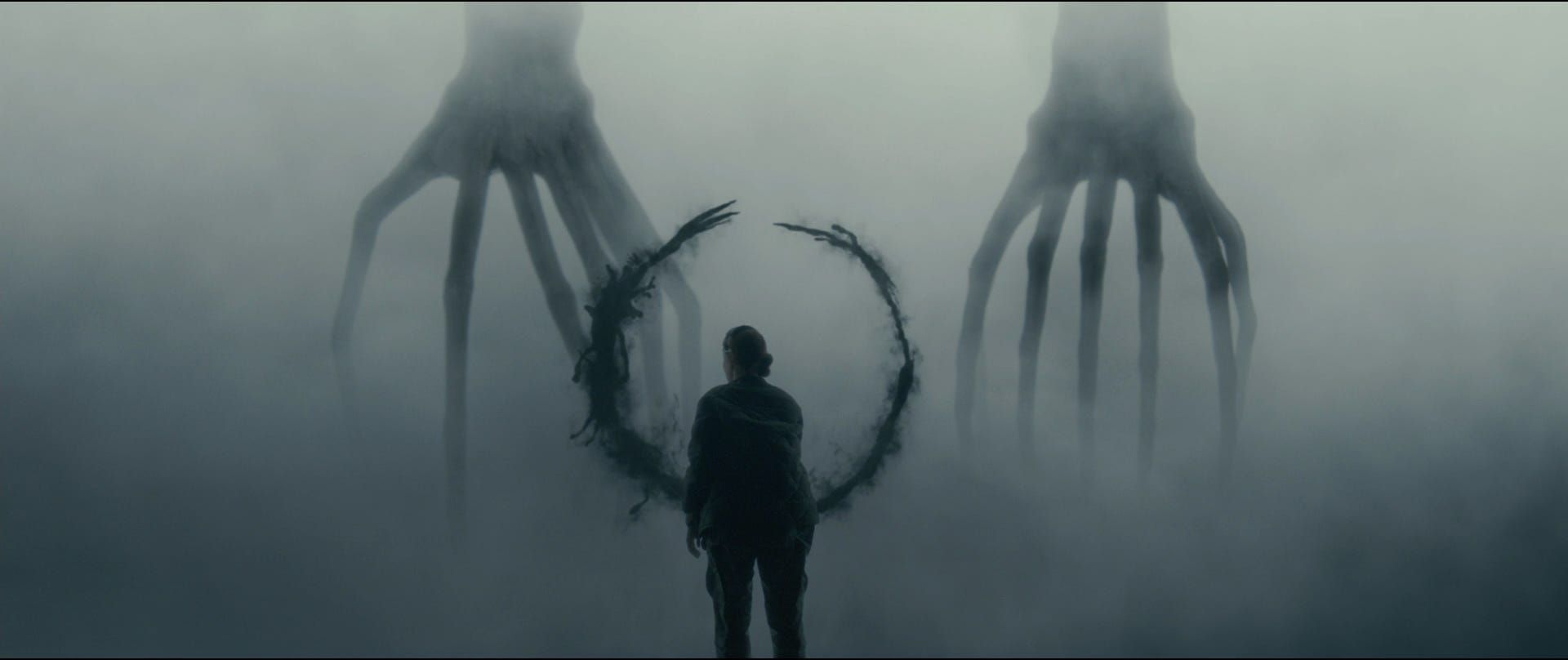 A frame from Arrival to illustrate our article about story structure.
