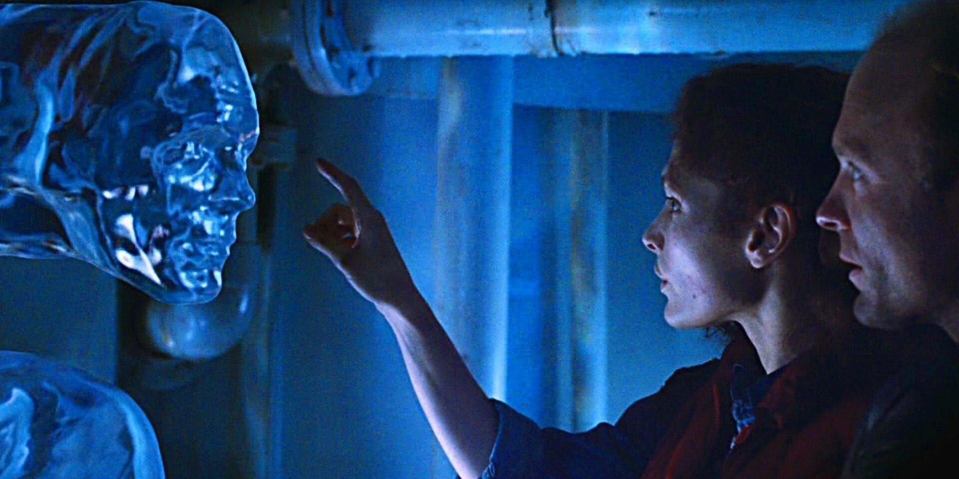 Ed Harris in the Abyss