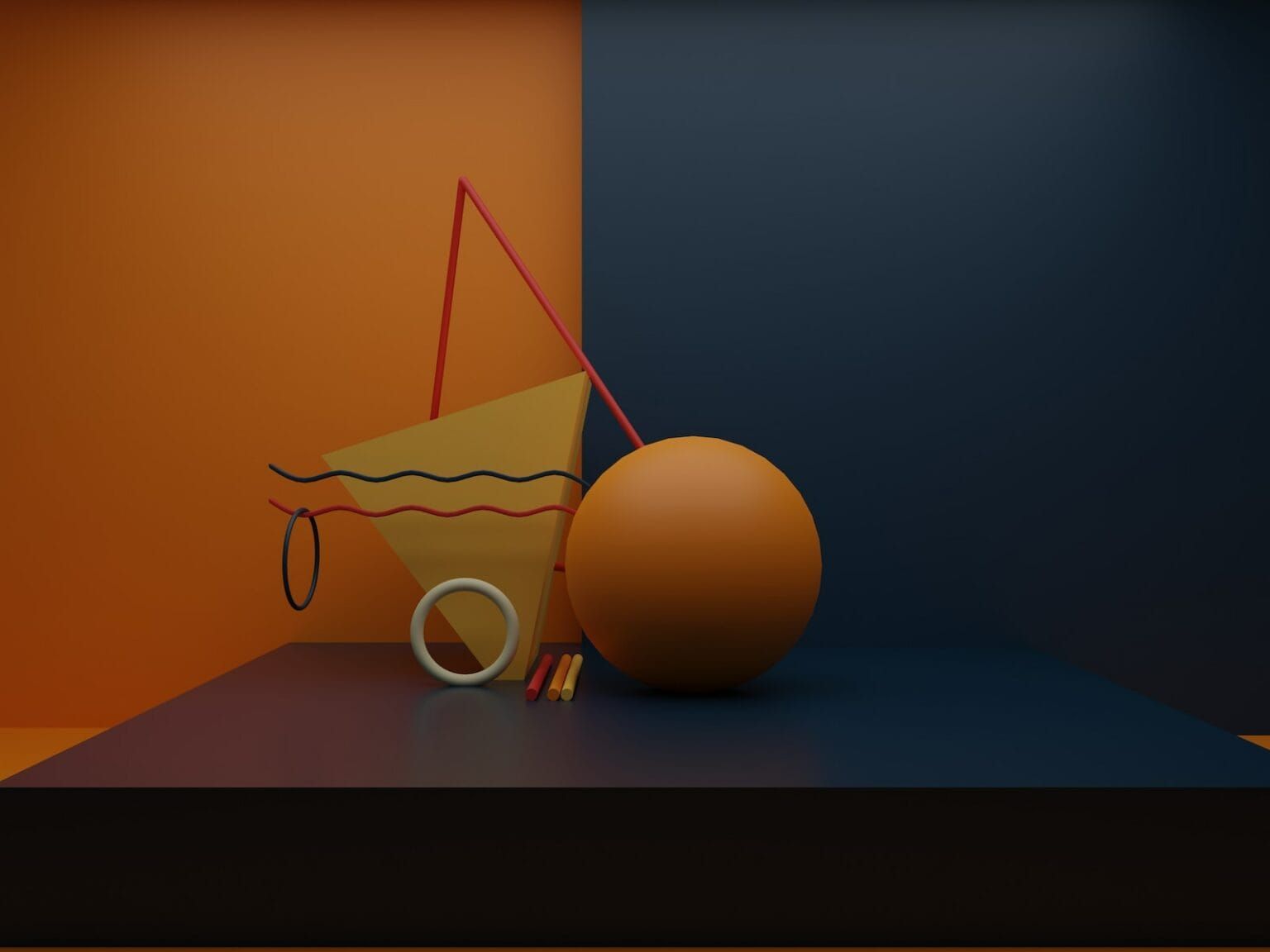 An assortment of shapes
