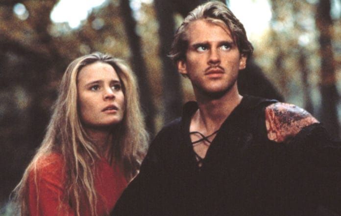 Cary Elwes and Robin Wright in The Princess Bride