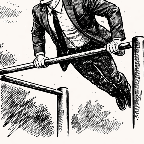 Коремно възлизане през април