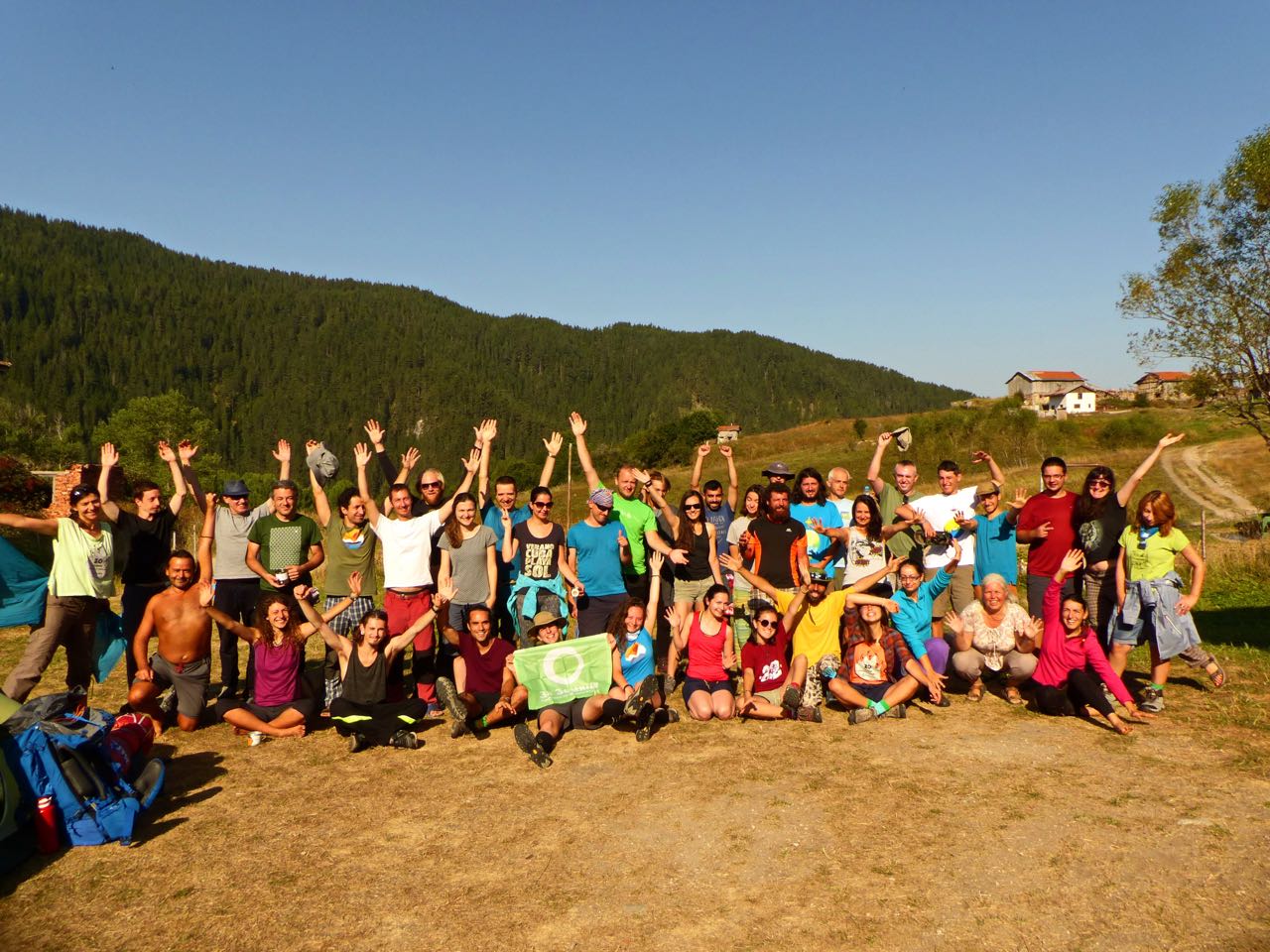 Обща снимка пред х. „Чаирски езера“ Обща снимка пред х. „Чаирски езера“