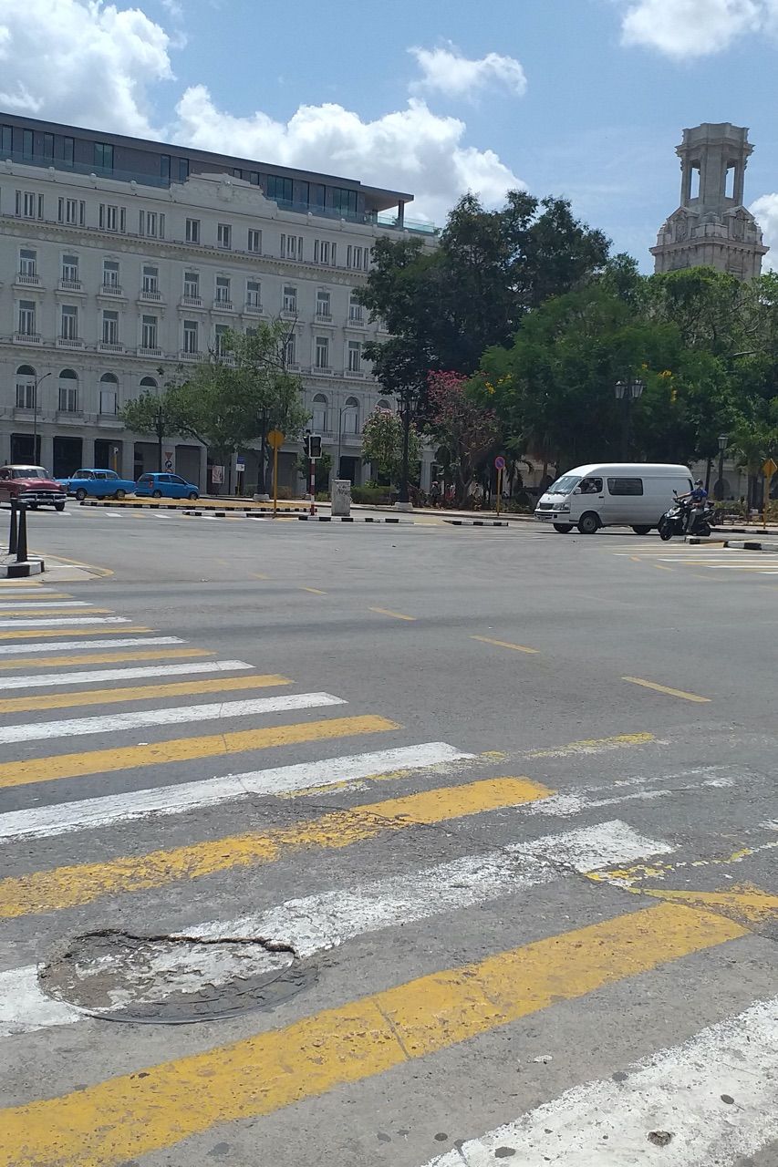 Празните улици на Хавана Празните улици на Хавана