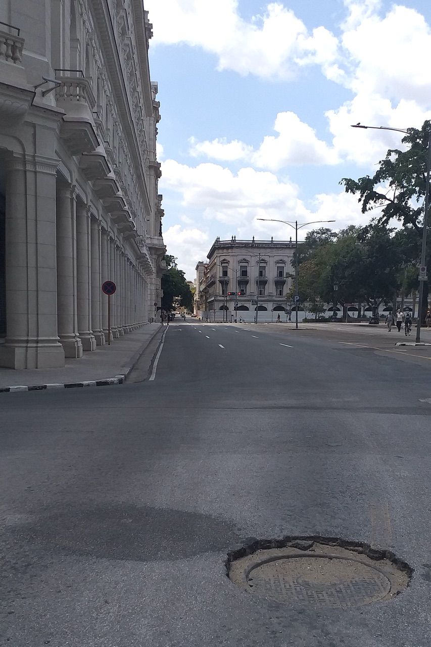 Празните улици на Хавана Празните улици на Хавана