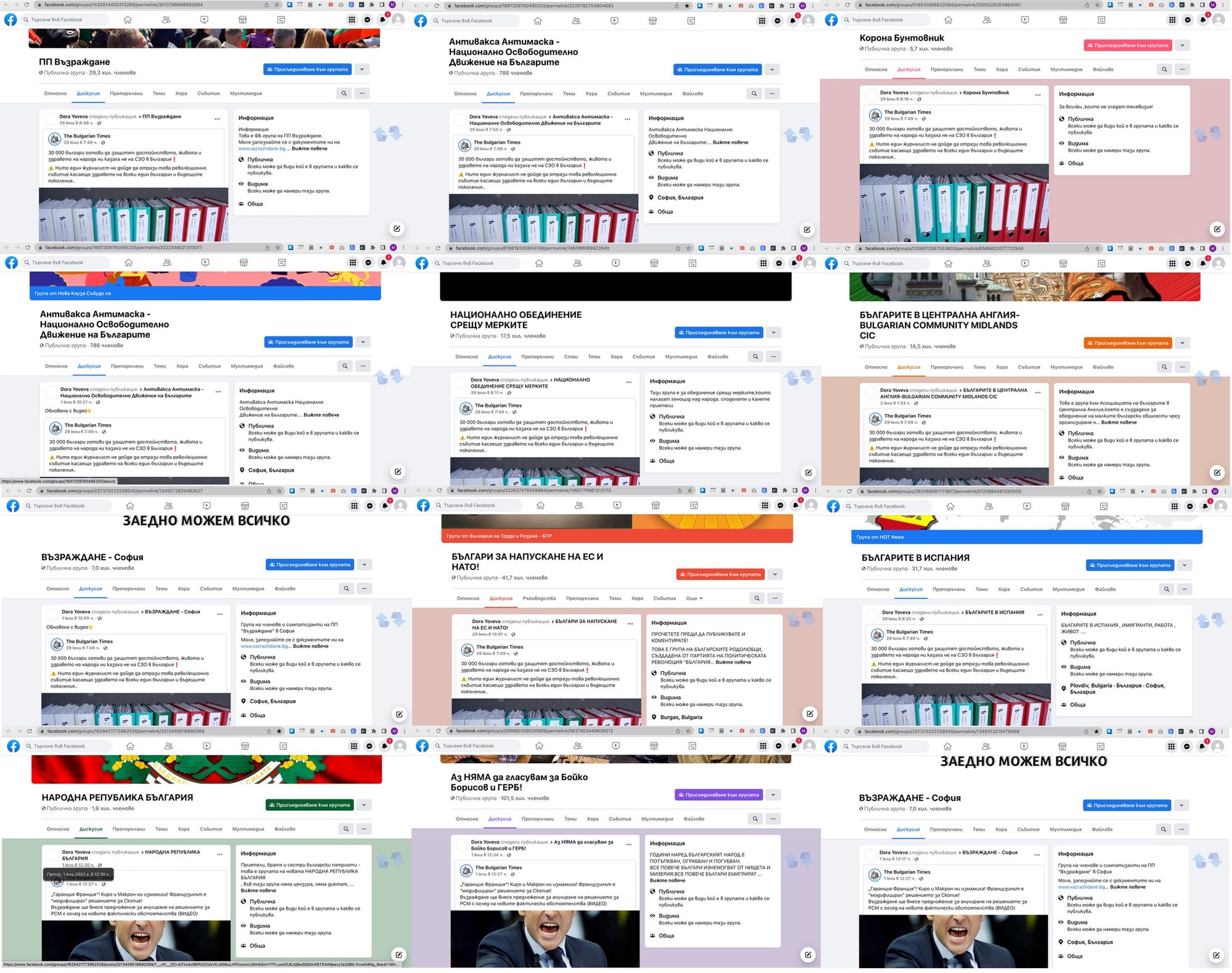 Колаж с публикации на Dora Yoveva Колаж с публикации на Dora Yoveva