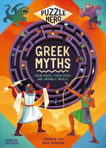 Greek Myths (Puzzle Hero series) book cover