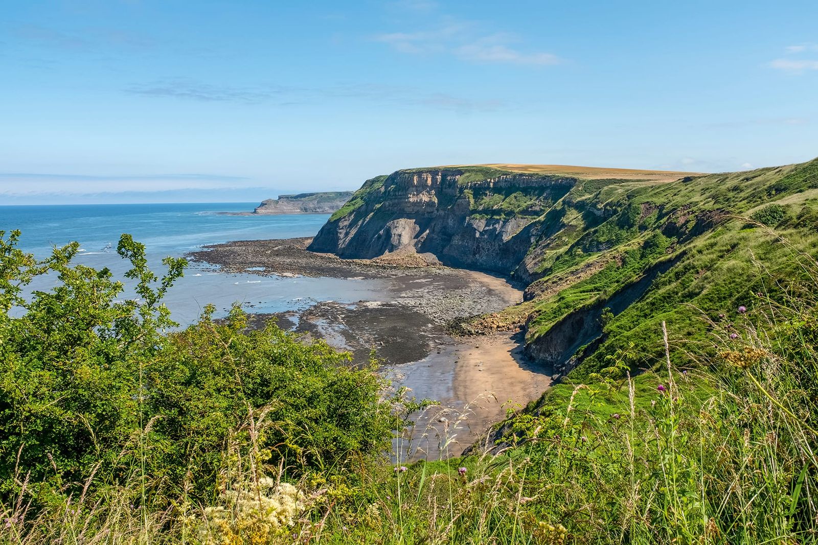 Photograph of Port Mulgrave beach