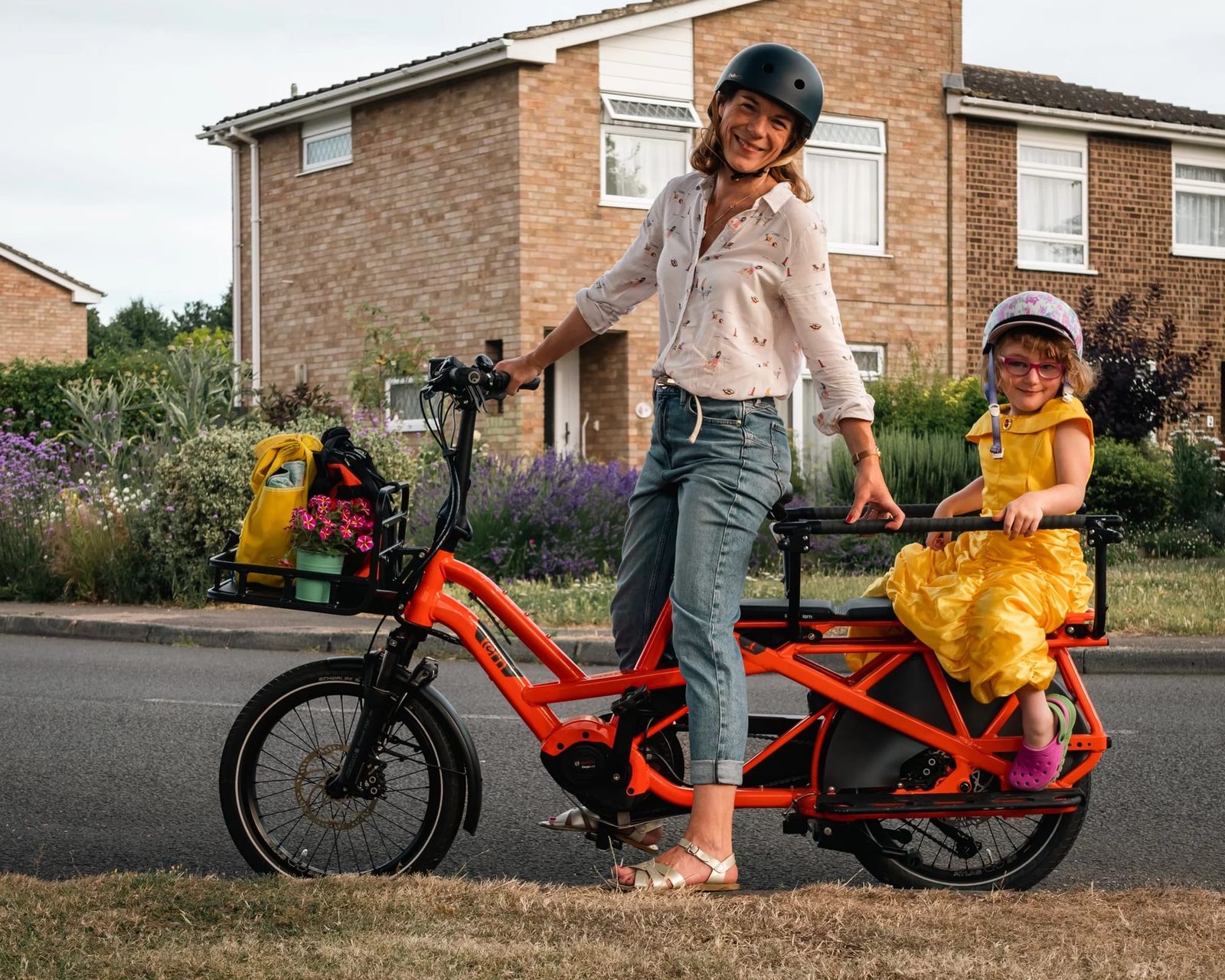 “We replaced our car with a cargo bike and have never looked back"