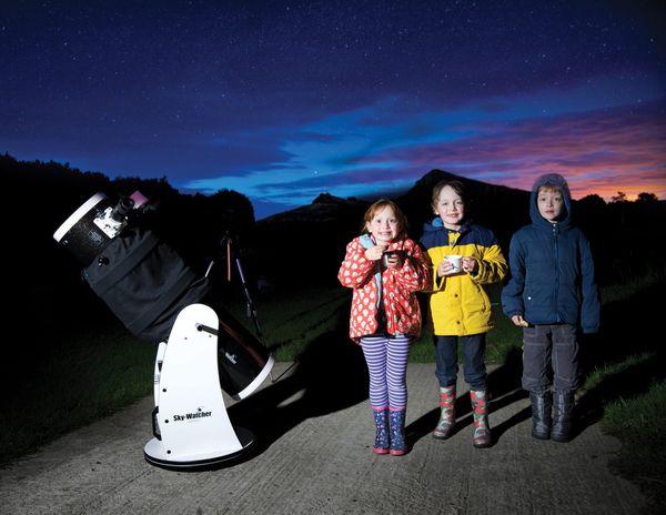 children dark sky